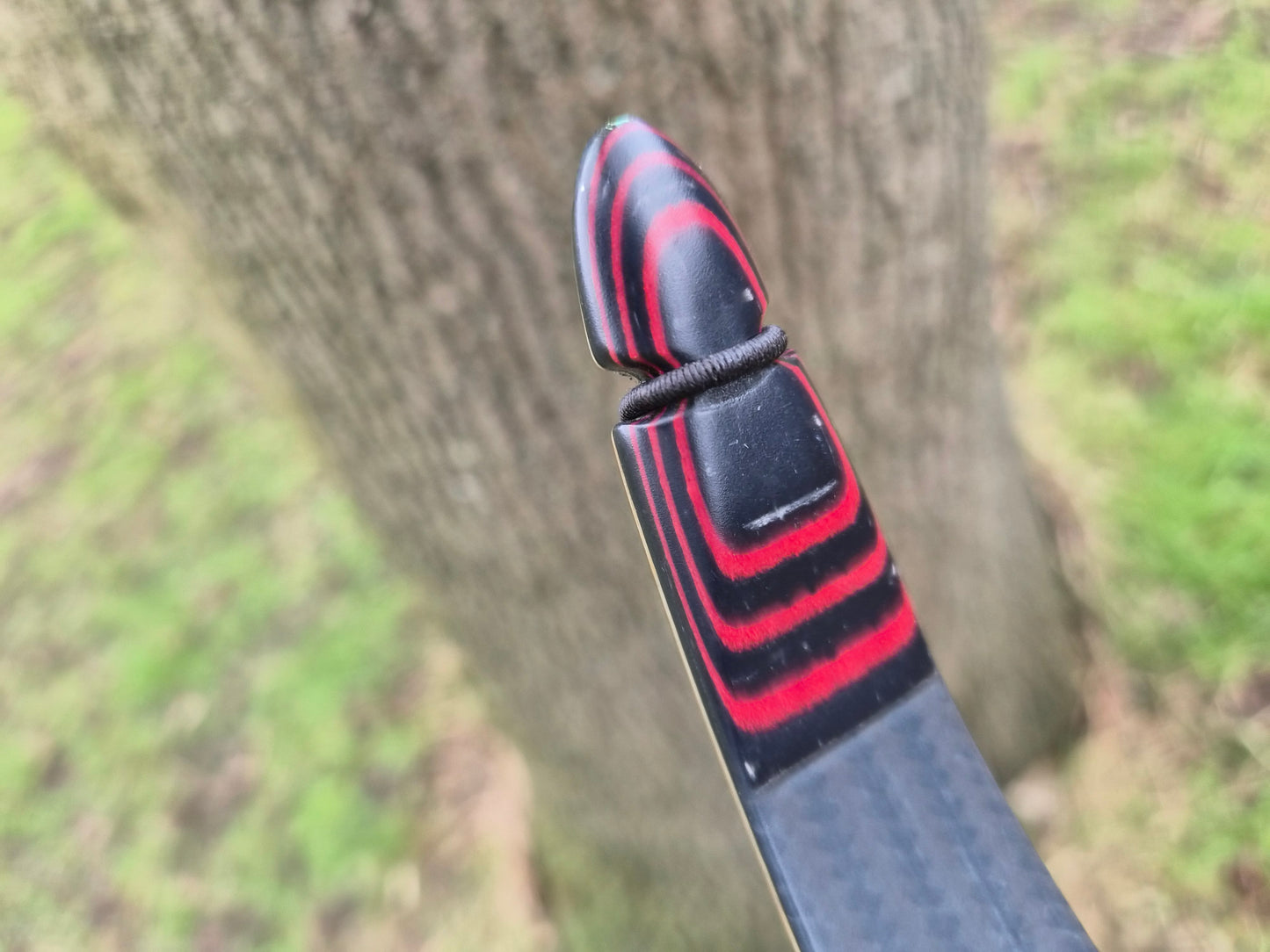 KG Archery Phantom recurve riser with NX-55 carbon limbs 60" 32# draw second hand - SOLD