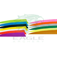 3" Shield Gateway feathers - Left Wing - Solid colours - 1 Dozen