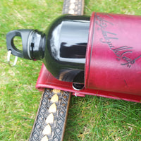 Hand Made Leather Bottle / Drinks Carrier - Lord of the Rings