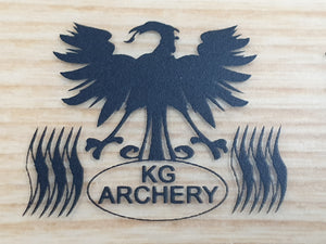 KG Archery Phoenix ILF Wood Glass Recurve limbs