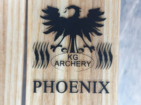 KG Archery Phoenix ILF Wood Glass Recurve limbs
