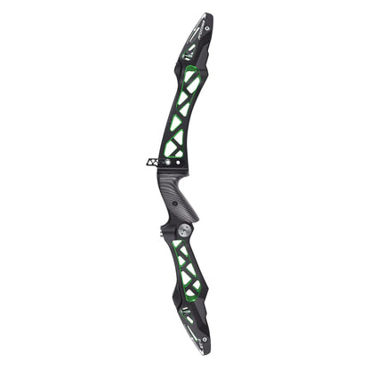 Nika ET11 25" Recurve Riser - Two Tone - Right Handed