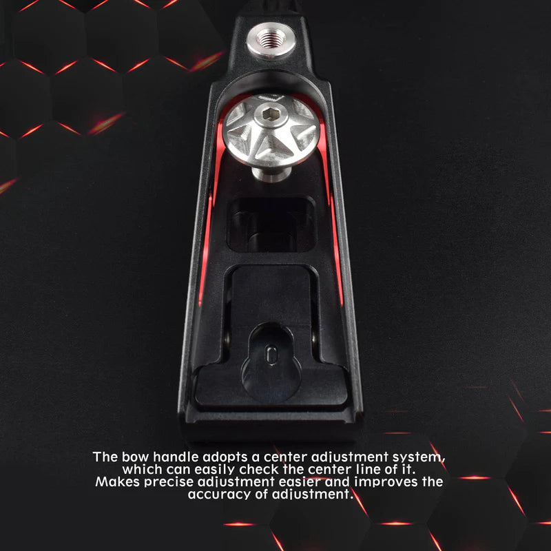 Nika ET11 25" Recurve Riser - Two Tone - Right Handed