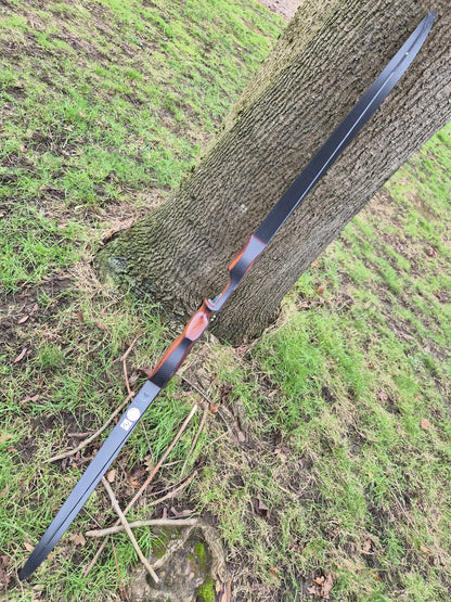 KG Archery Phantom recurve riser with NX-55 carbon limbs 60" 32# draw second hand - SOLD