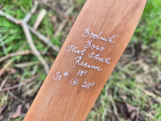 Bodnik Bows Slick Stick Recurve - 58" 35# second hand - SOLD