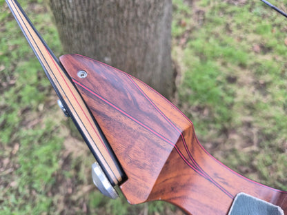 KG Archery Phantom recurve riser with NX-55 carbon limbs 60" 32# draw second hand - SOLD