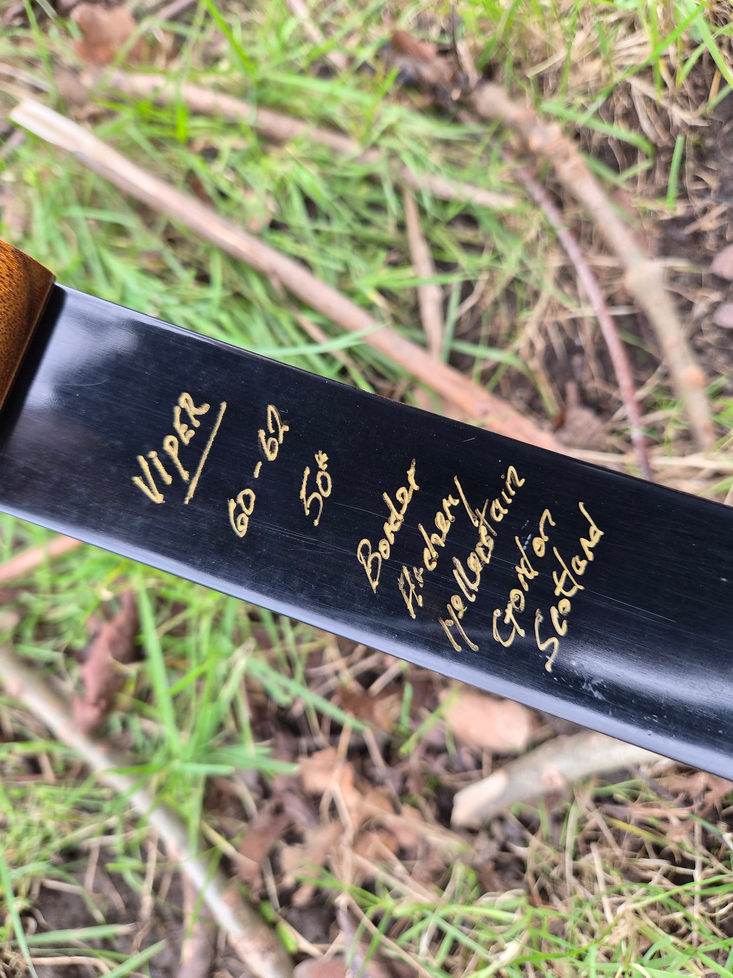 Border Archery Viper recurve bow 62" 50# second hand