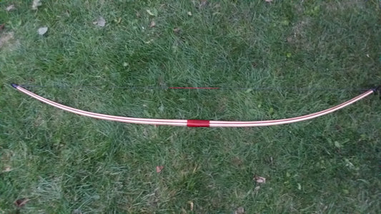 Tri Laminate Longbow - 73" - 44# @28" - Hickory