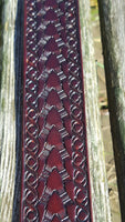 Leather Belt - Arrow Design
