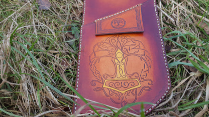 Pocket Quiver - Tree of Life with Mjolnir