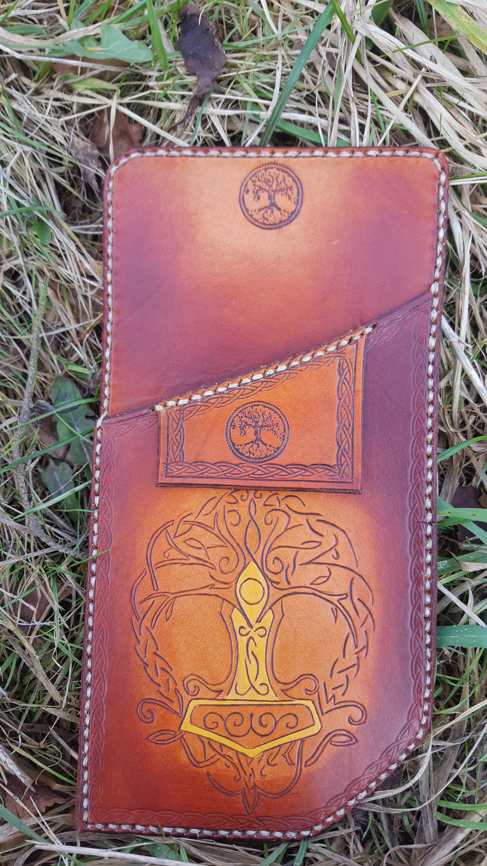 Pocket Quiver - Tree of Life with Mjolnir