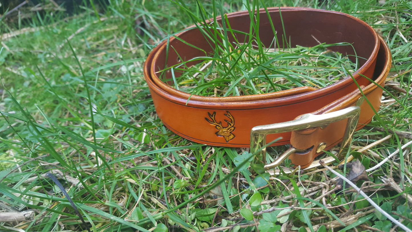 Custom Made Leather Belt