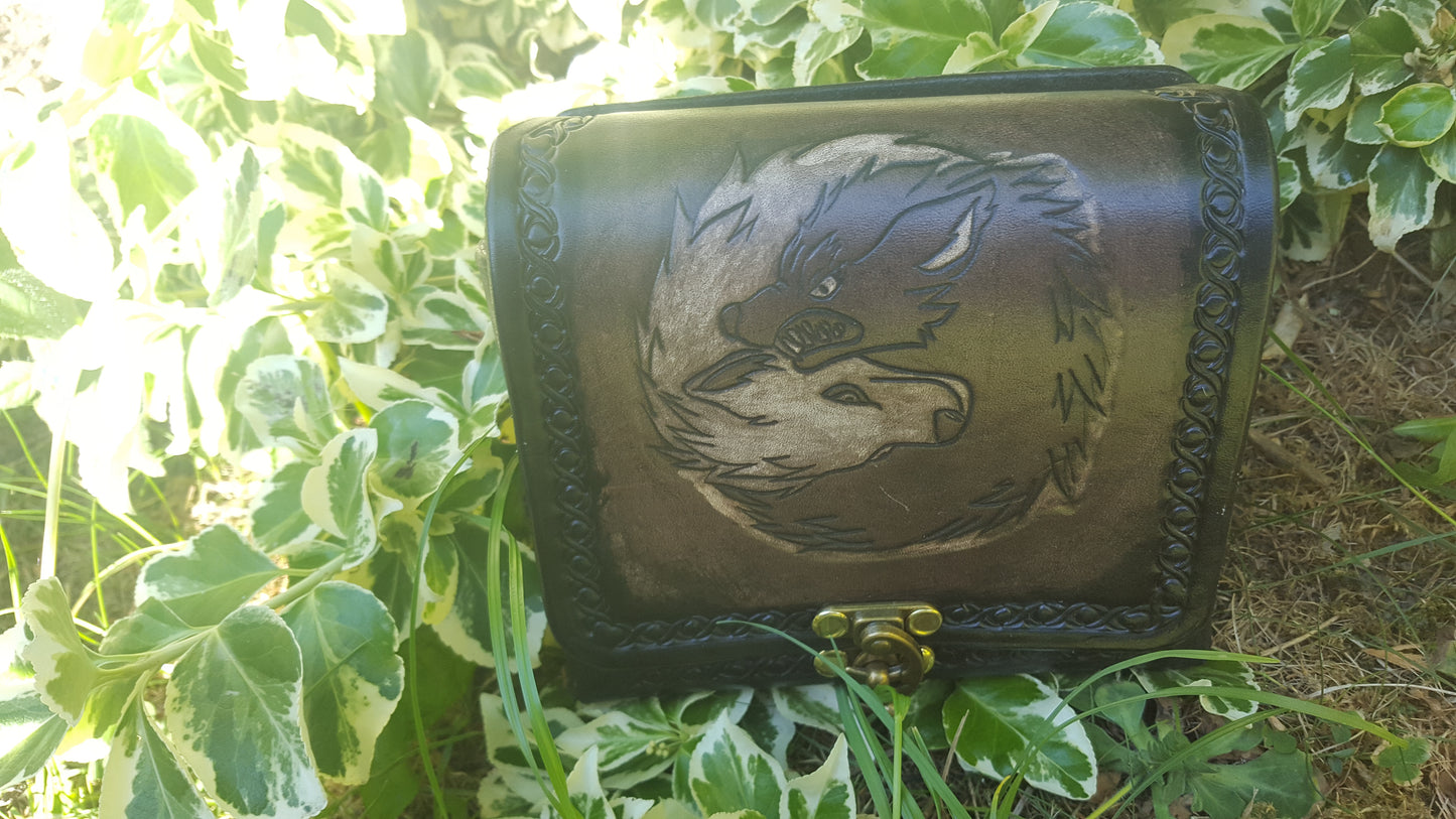 Custom Hand made Leather Pouch - Standard