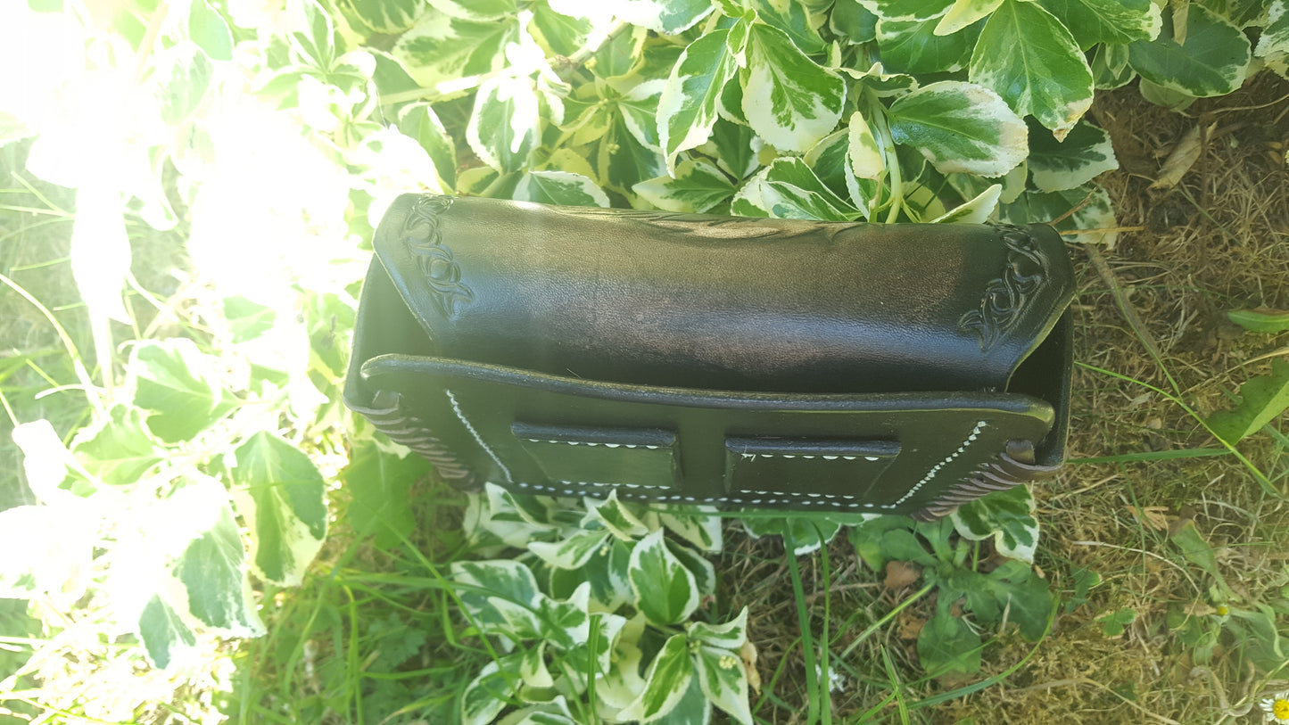 Custom Hand made Leather Pouch - Standard