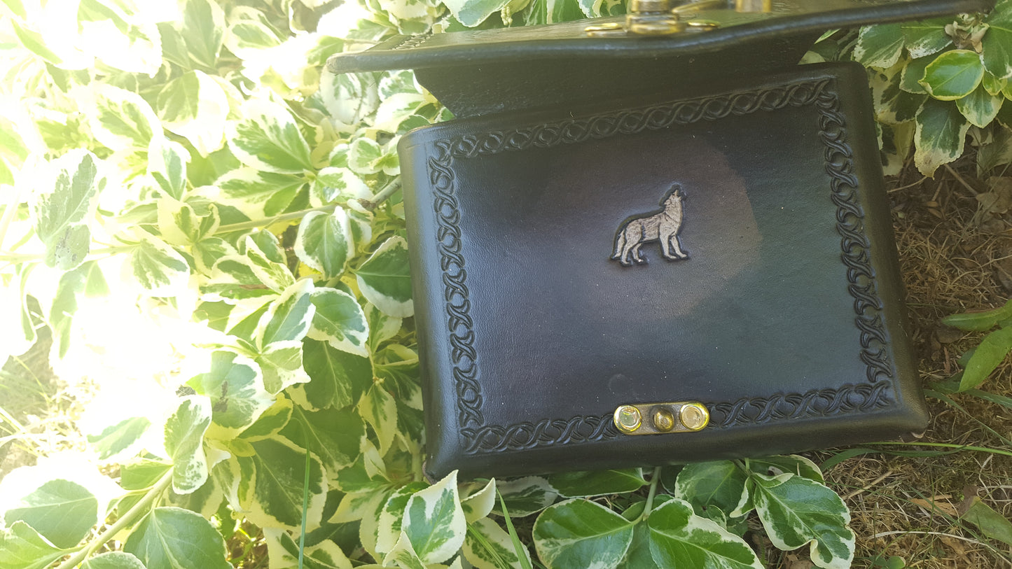 Custom Hand made Leather Pouch - Standard