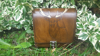 Custom Hand made Leather Pouch - Standard