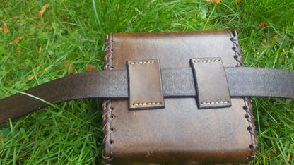 Custom Hand made Leather Pouch - Standard