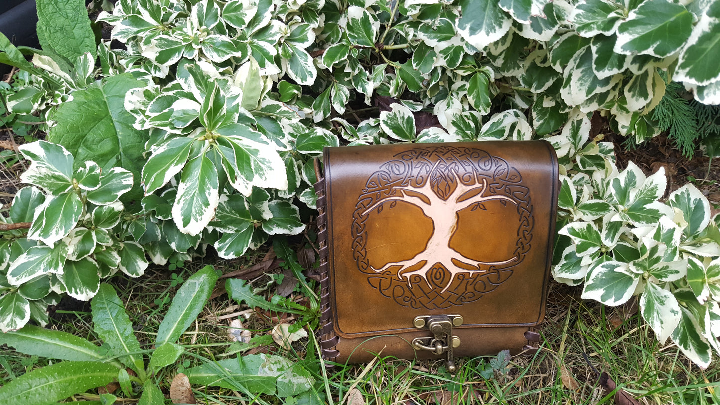 Custom Hand made Leather Pouch - Standard