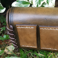 Custom Hand made Leather Pouch/Release aid pouch