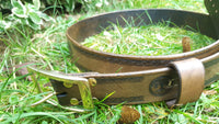 Custom Made Leather Belt
