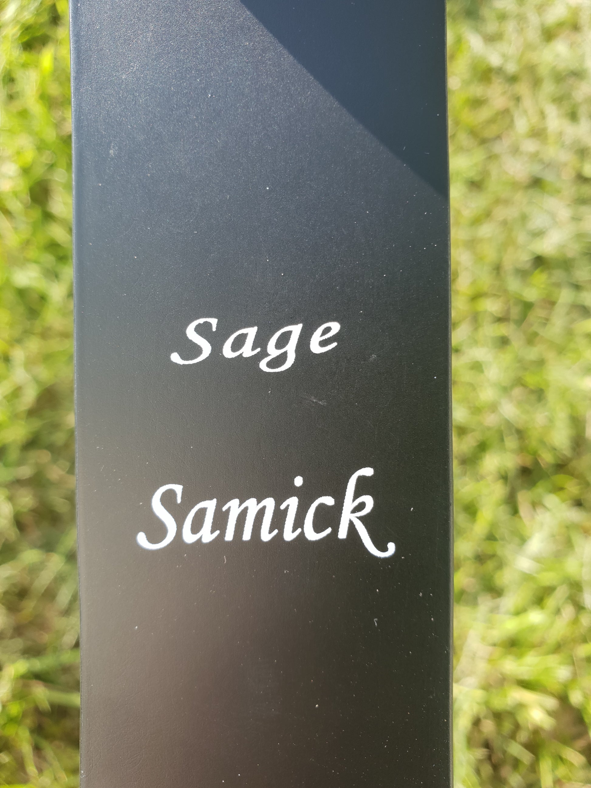 Samick Sage recurve takedown