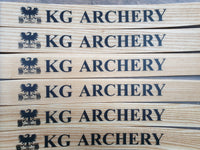 KG Archery Phoenix ILF Wood Glass Recurve limbs
