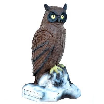 3D field archery target Gamut LG Eagle Owl on rock standing 51 inches tall